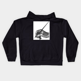 Write, right. Kids Hoodie